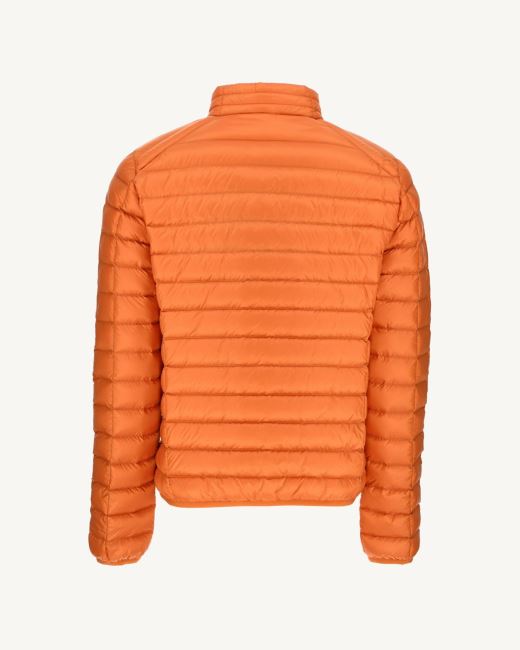 Orange Lightweight Down Jacket Mat Jott