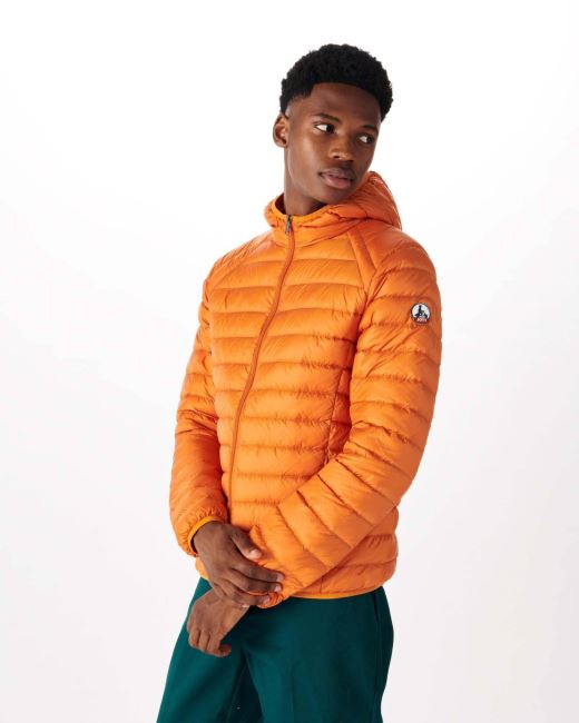 Orange Lightweight Down Jacket Nico Jott