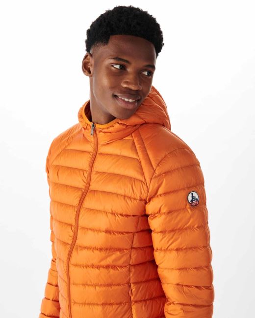 Orange Lightweight Down Jacket Nico Jott