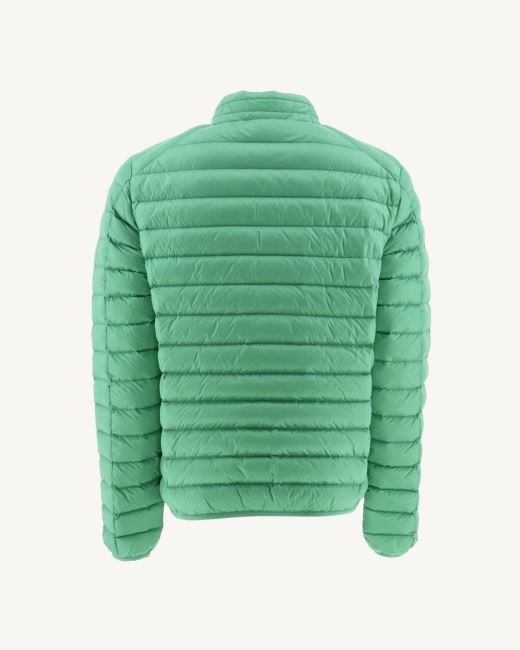 Poppy Green Lightweight Down Jacket Mat Jott