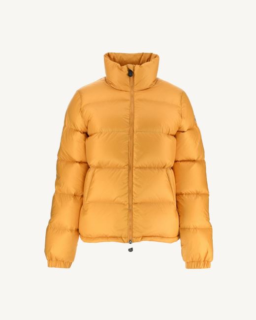 Quilted Down Jacket Mustard Yellow Cardiff Jott
