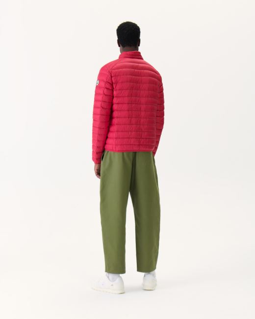 Red Lightweight Down Jacket Mat Jott