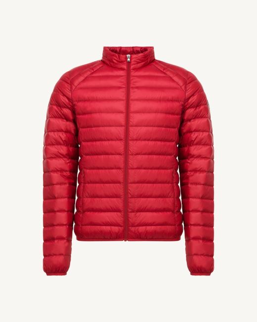 Red Lightweight Down Jacket Mat Jott