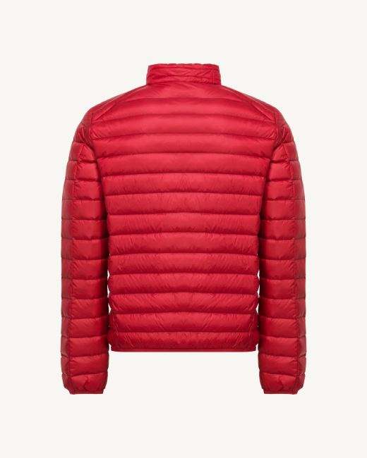 Red Lightweight Down Jacket Mat Jott