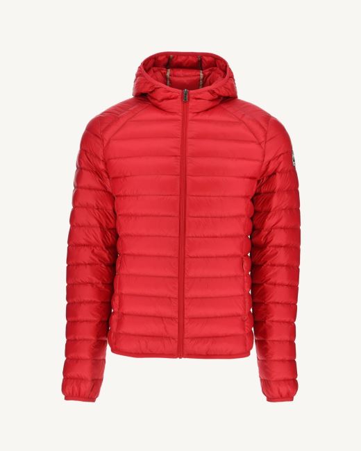 Red Lightweight Down Jacket Nico Jott