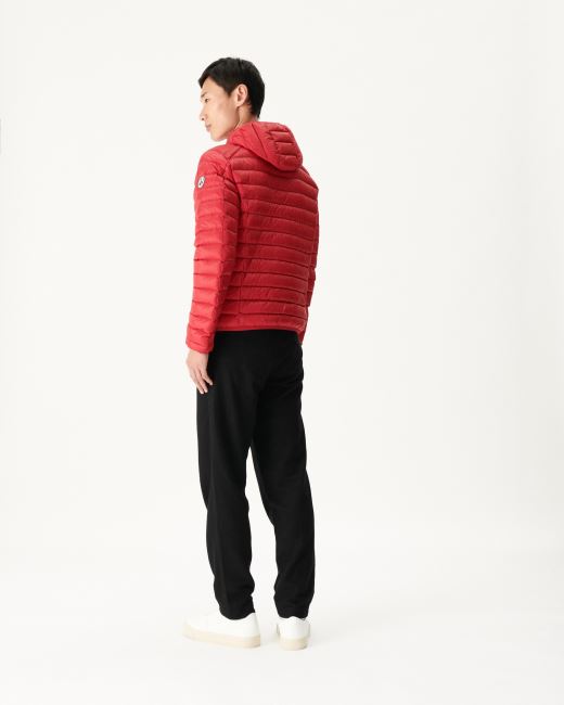 Red Lightweight Down Jacket Nico Jott