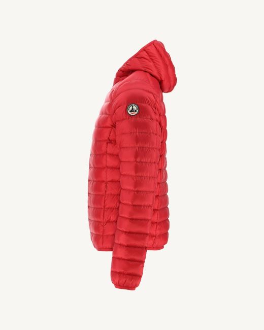 Red Lightweight Down Jacket Nico Jott