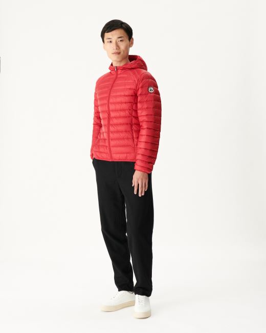 Red Lightweight Down Jacket Nico Jott