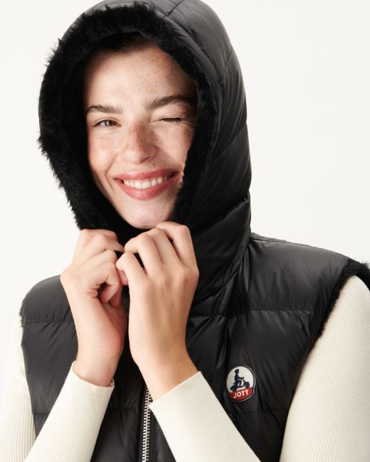 Reversible Black Down Jacket Daria Jott