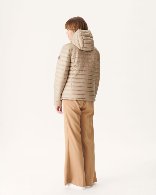 Reversible Down Jacket Army/Beige Vienna Jott