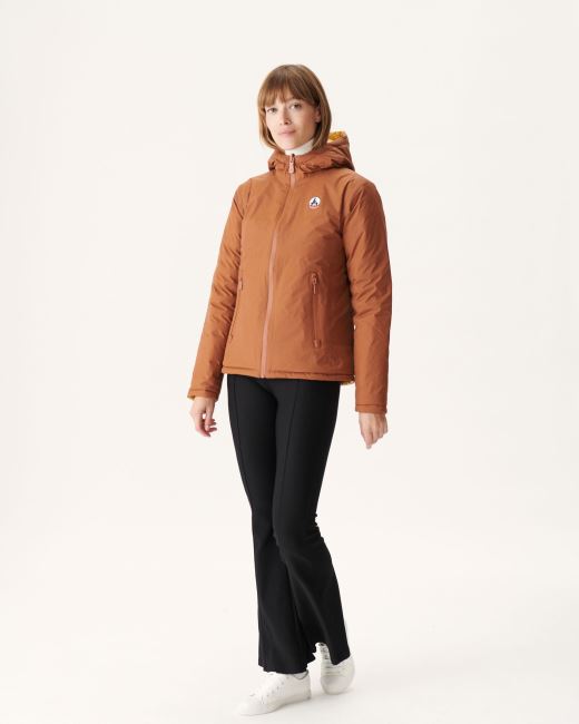 Reversible Down Jacket Caramel/Moutarde Vienna Jott