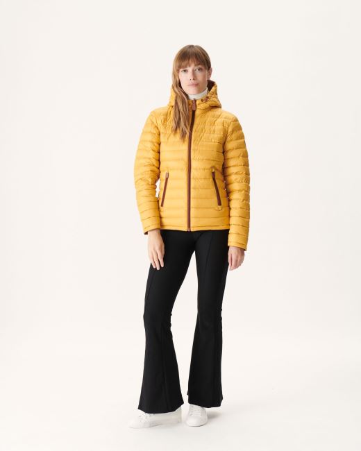 Reversible Down Jacket Caramel/Moutarde Vienna Jott