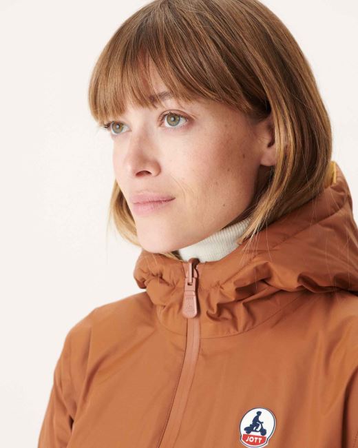 Reversible Down Jacket Caramel/Moutarde Vienna Jott