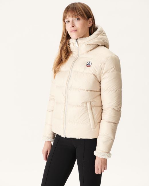 Reversible Down Jacket Natural Gala Jott
