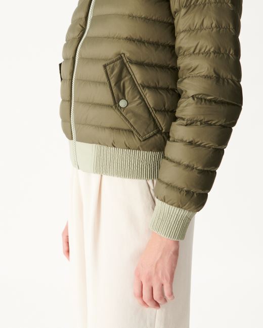 Reversible Down Jacket Sauge/Army Hanoi Jott