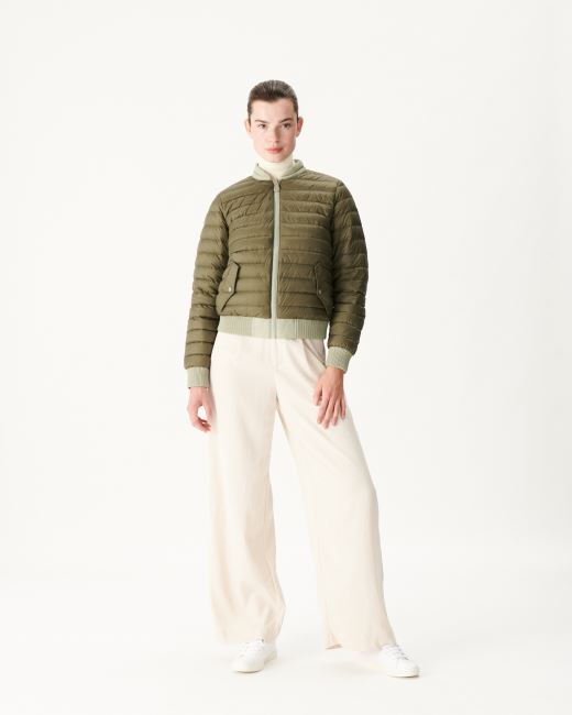 Reversible Down Jacket Sauge/Army Hanoi Jott