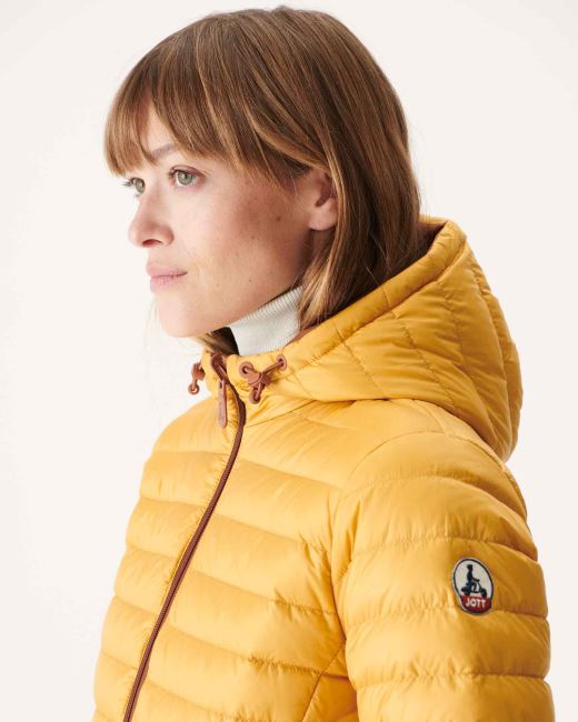 Reversible Light Down Jacket Caramel/Moutarde Moscou Jott