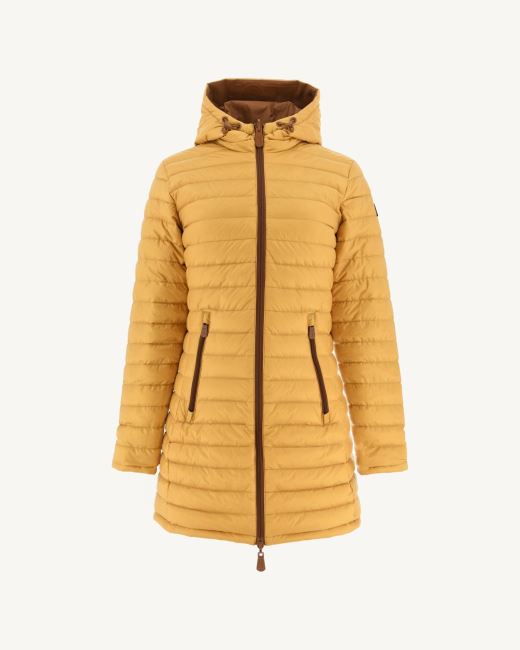 Reversible Light Down Jacket Caramel/Moutarde Moscou Jott