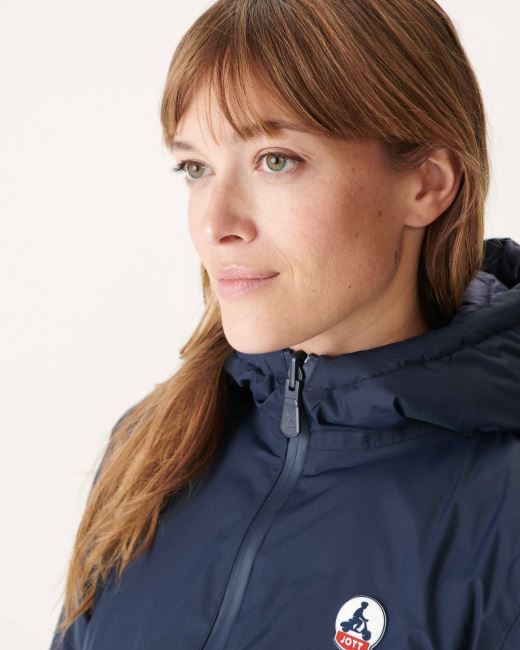 Reversible Light Down Jacket Navy Moscou Jott
