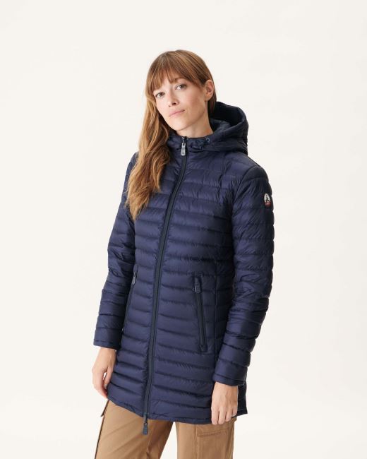 Reversible Light Down Jacket Navy Moscou Jott