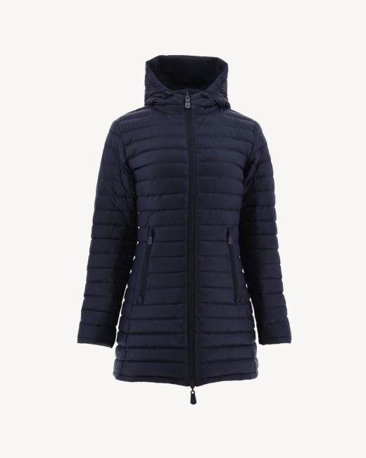 Reversible Light Down Jacket Navy Moscou Jott