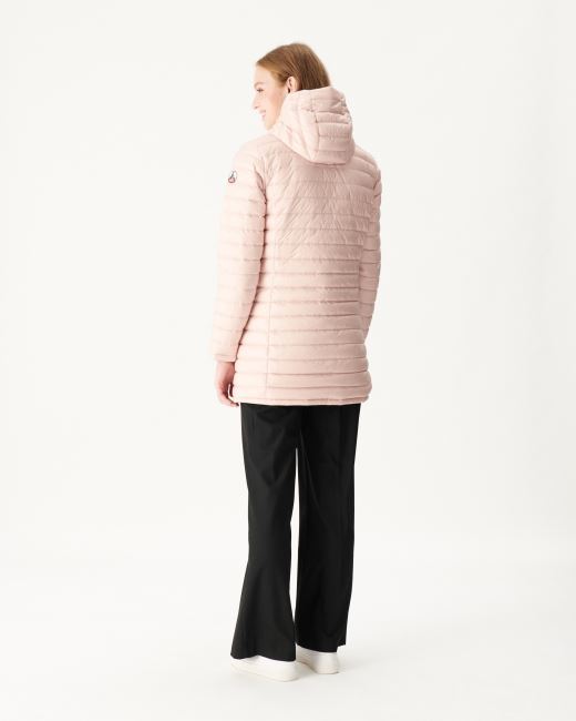 Reversible Light Down Jacket Noir/Rose Pale Moscou Jott