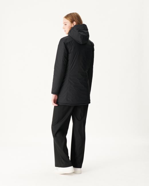 Reversible Light Down Jacket Noir/Rose Pale Moscou Jott