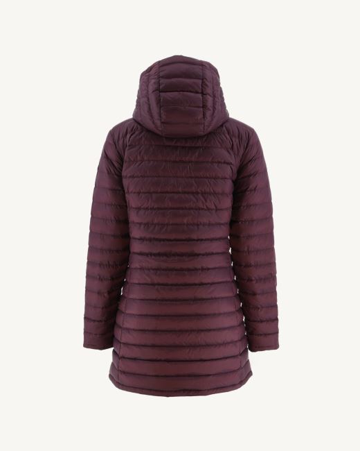 Reversible Light Down Jacket Rose Pale/Aubergine Moscou Jott
