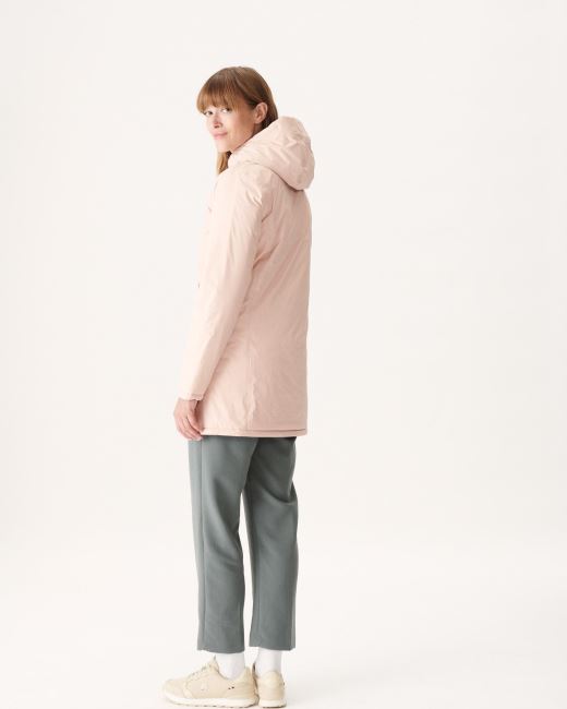 Reversible Light Down Jacket Rose Pale/Aubergine Moscou Jott