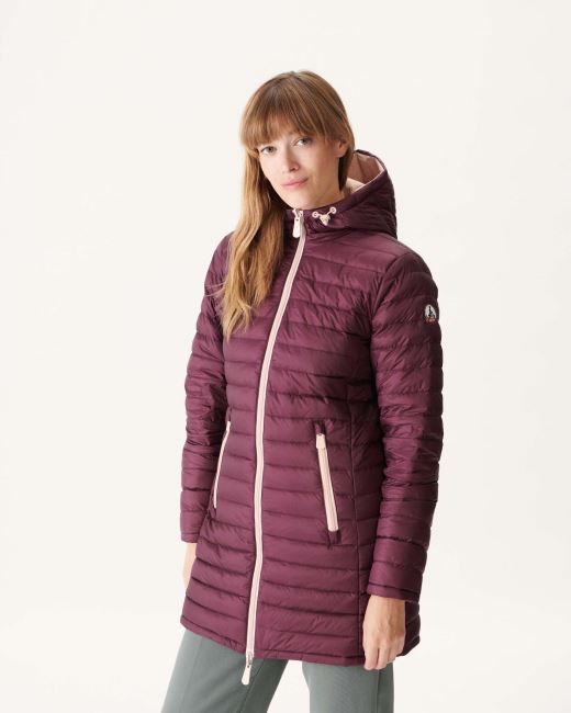 Reversible Light Down Jacket Rose Pale/Aubergine Moscou Jott