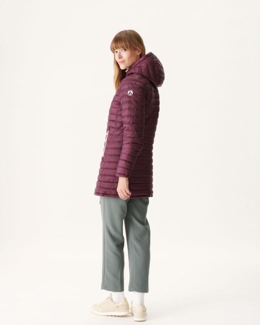 Reversible Light Down Jacket Rose Pale/Aubergine Moscou Jott