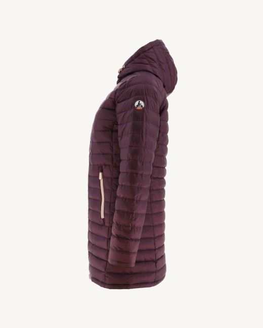 Reversible Light Down Jacket Rose Pale/Aubergine Moscou Jott