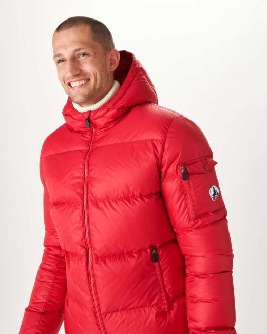 Rouge Extreme Cold Hooded Down Jacket Java Jott