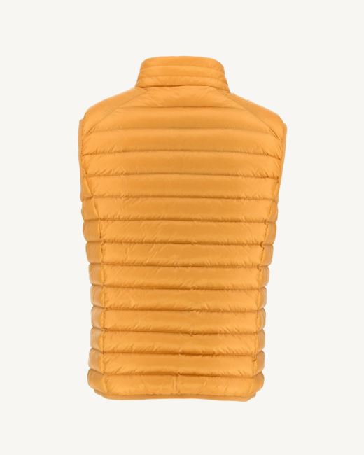 Sleeveless Down Jacket Moutarde Tom Jott