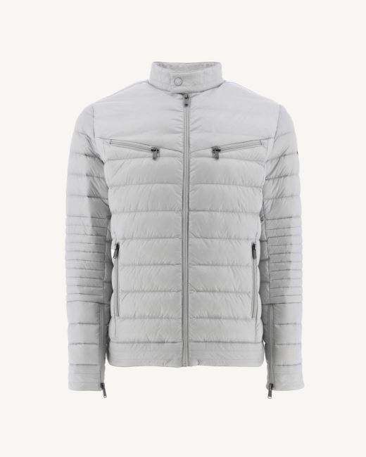 Soft Grey David Puffer Jacket Jott