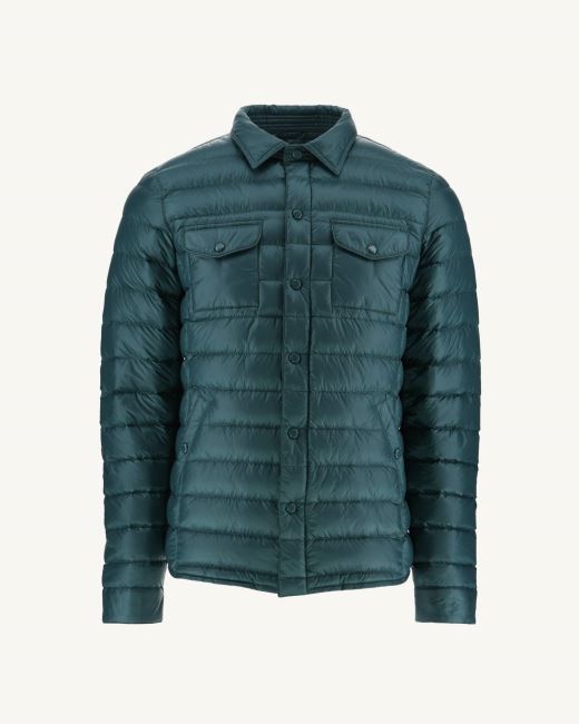 Vert Fonce Light Down Jacket Cris Jott
