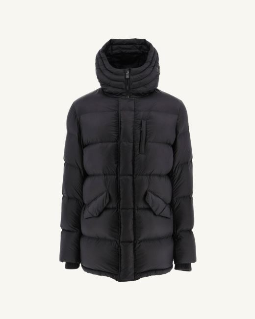 Noir Extreme Cold Hooded Down Jacket Dakhla Jott