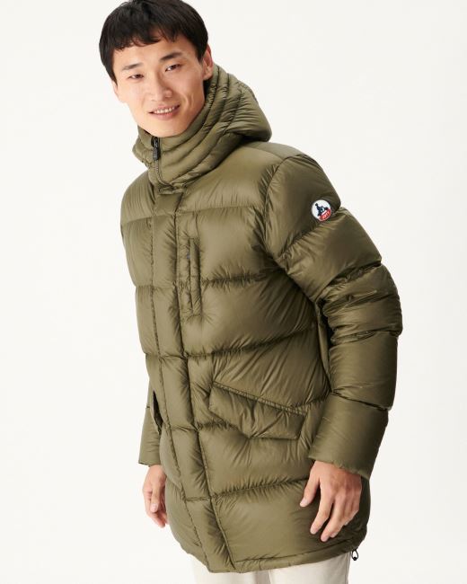 Army Extreme Cold Hooded Down Jacket Dakhla Jott