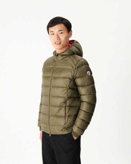Jott Army Extreme Cold Hooded Down Jacket Nat