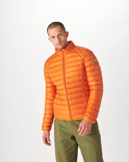 Jott Lightweight Down Jacket Orange Mat