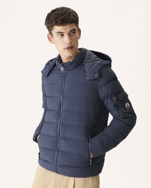 Marine Extreme Cold Hooded Down Jacket Adrien Jott