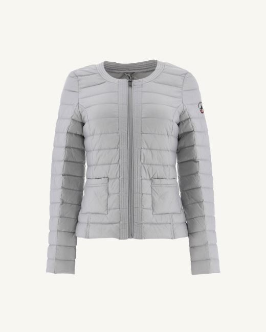 Jott Lightweight Down Jacket Soft Grey Douda