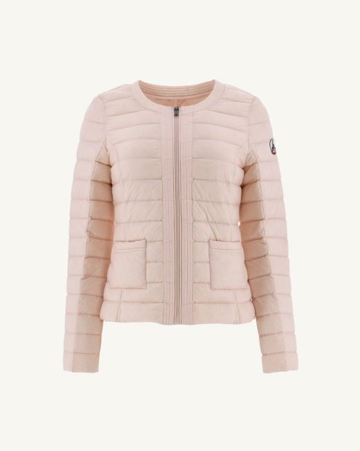 Jott Lightweight Down Jacket Soft Pink Douda