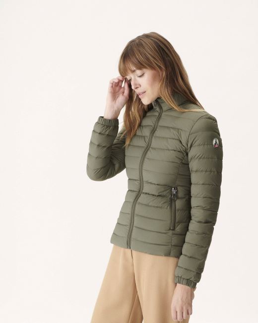 Jott Lightweight Down Jacket Army Jade
