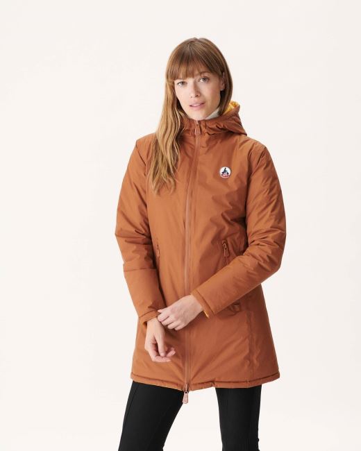 Reversible Light Down Jacket Caramel/Moutarde Moscou Jott