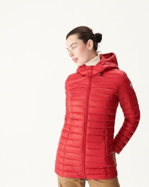 Hooded Down Jacket Rouge Nour Jott