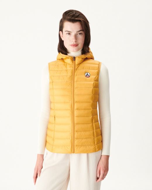 Jott Light Sleeveless Down Jacket Moutarde Mali
