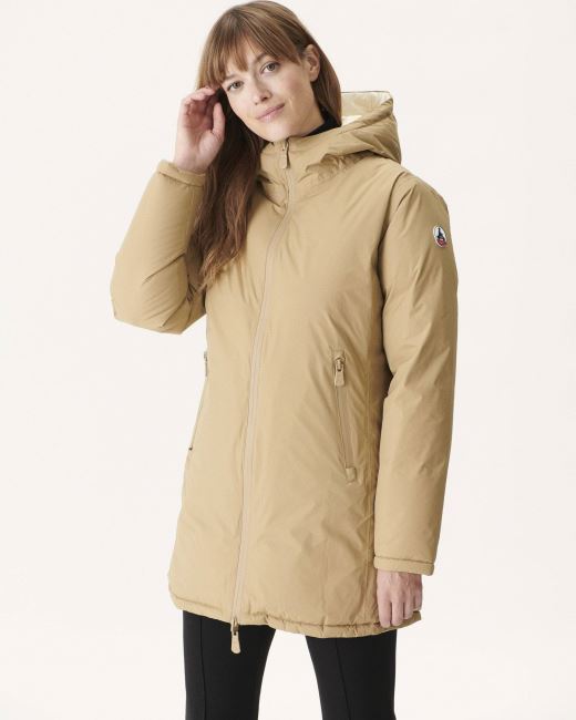 Extreme Cold Reversible Down Jacket Beige/Ecru Ottawa Jott