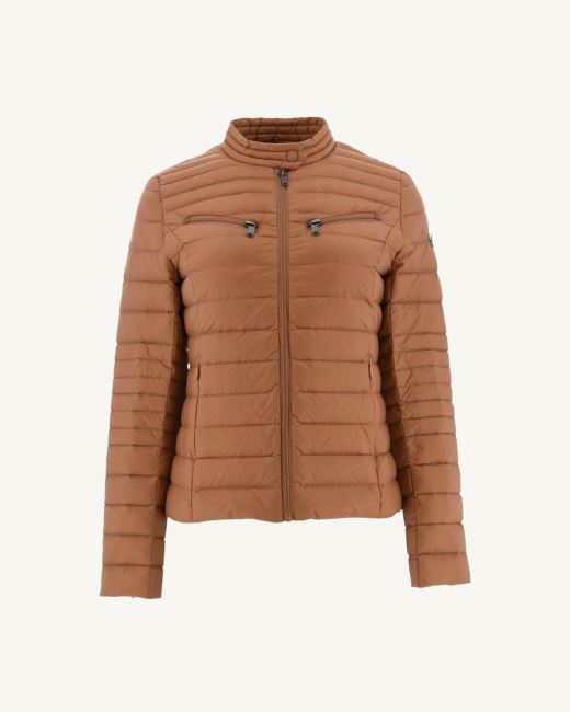 Jott Lightweight Down Jacket Camel Nina