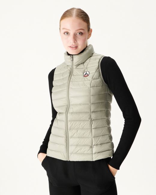 Jott Light Sleeveless Down Jacket Sauge Seda